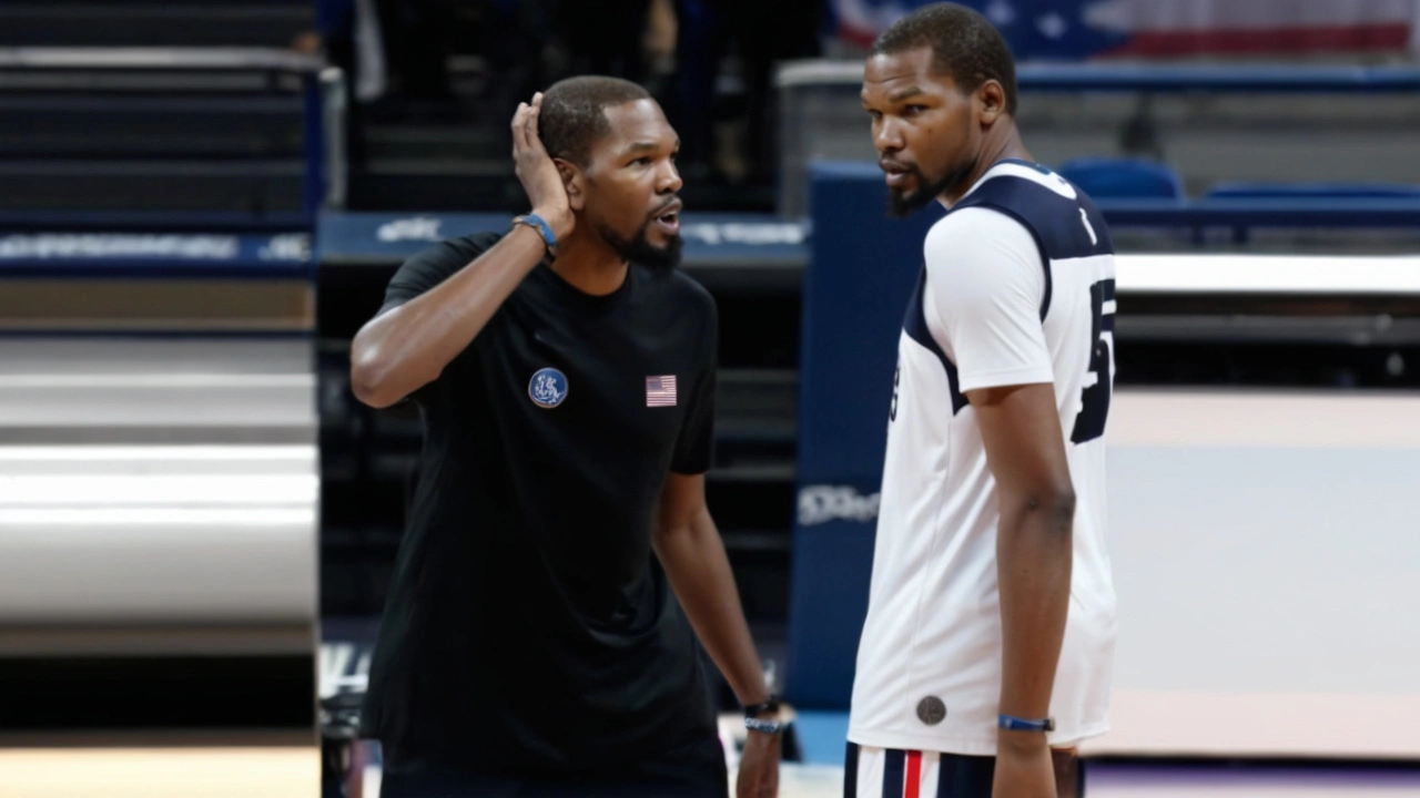 Kevin Durant and Royal Ivey's Heated Exchange: Behind the Scenes at the 2024 Paris Olympics