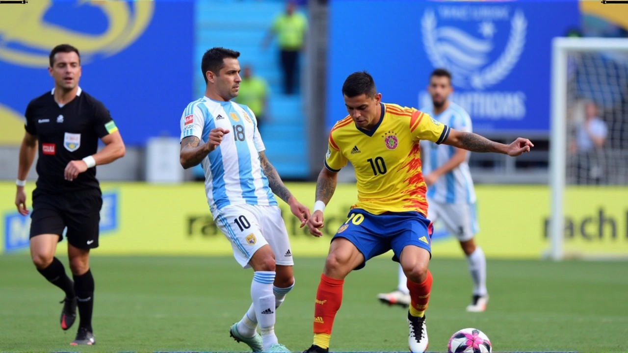 James Rodriguez Leads Colombia to Triumph Over Argentina in World Cup Qualifiers