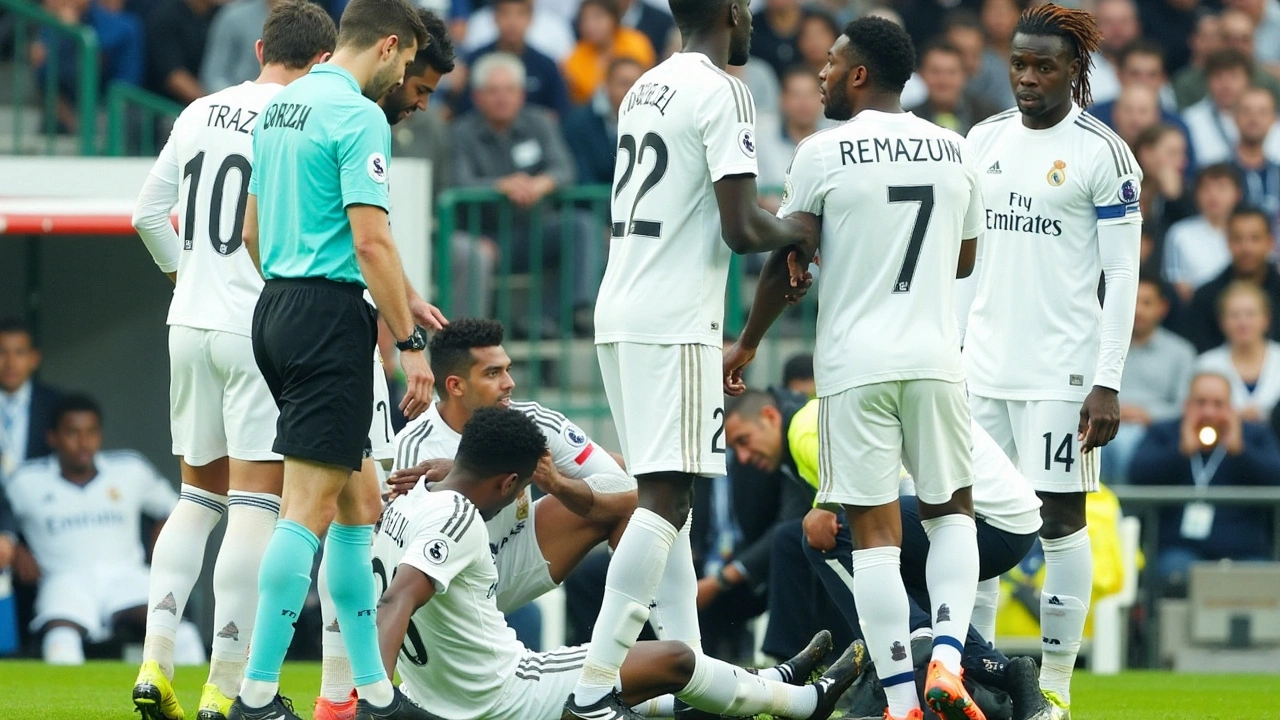 Real Madrid's Injury Woes Deepen During Clash Against Osasuna as Rodrygo and Eder Militao Exit Early