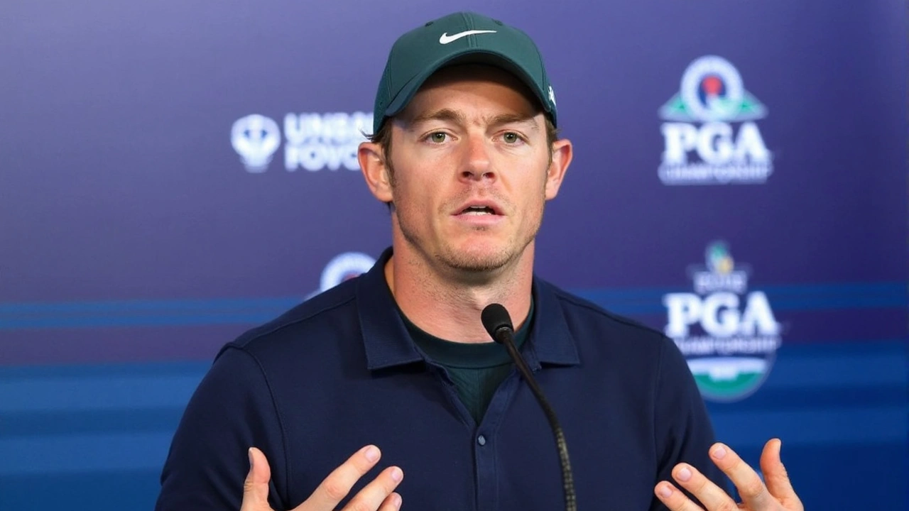 Rory McIlroy Stumbles Early at 2025 PGA Championship Amid Pressure to Perform