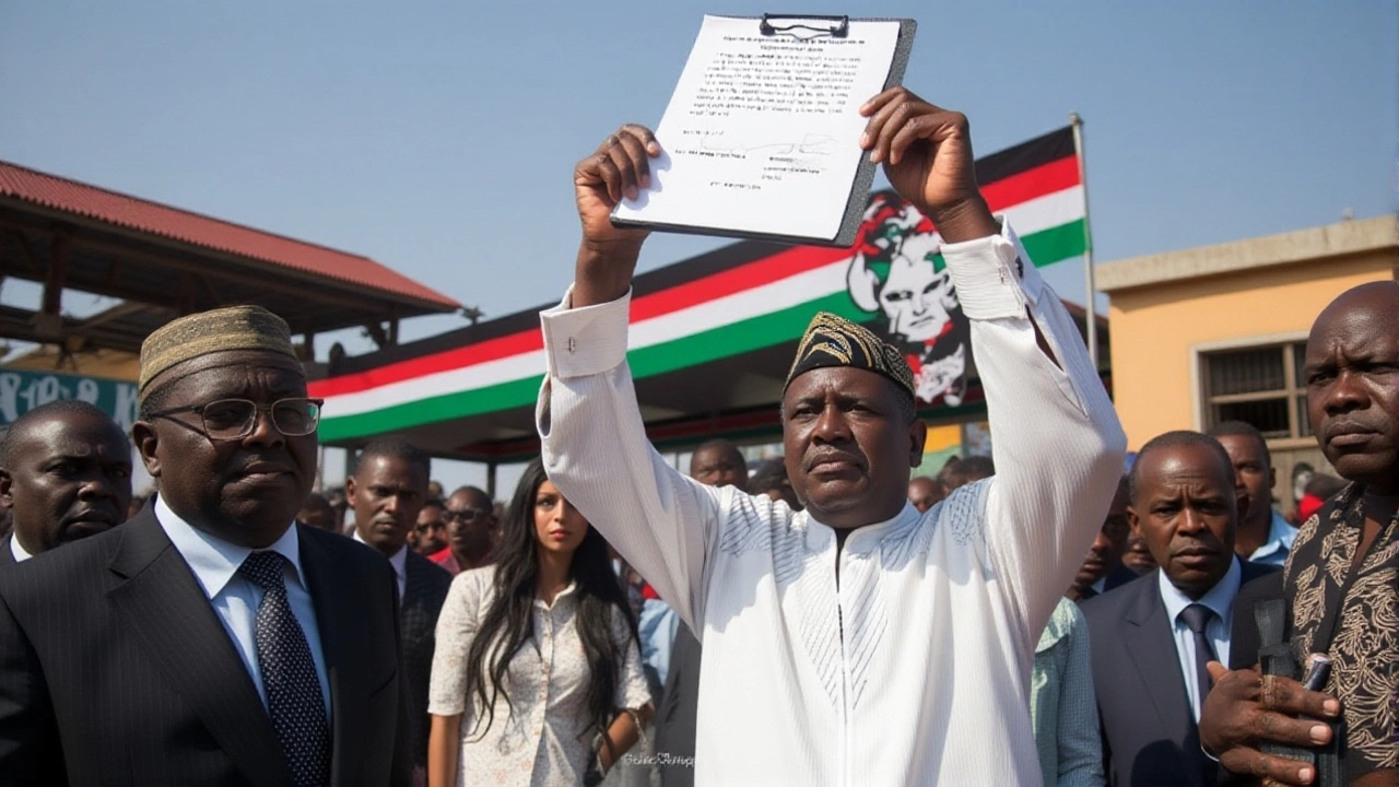 Kenyan Govt’s TV Blackout Over Raila Odinga’s Swearing-In Sparks Court Clash