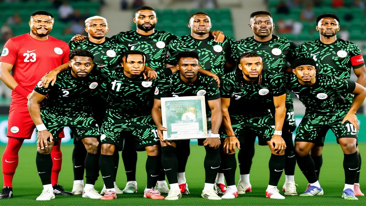 Super Eagles Hit 16-Year High: Nigeria Jumps to 26th in FIFA Rankings